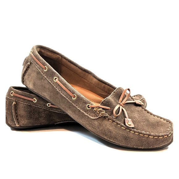 Clarks Shoes - Clark's Artisan 8M Dunbar Racer Taupe Suede